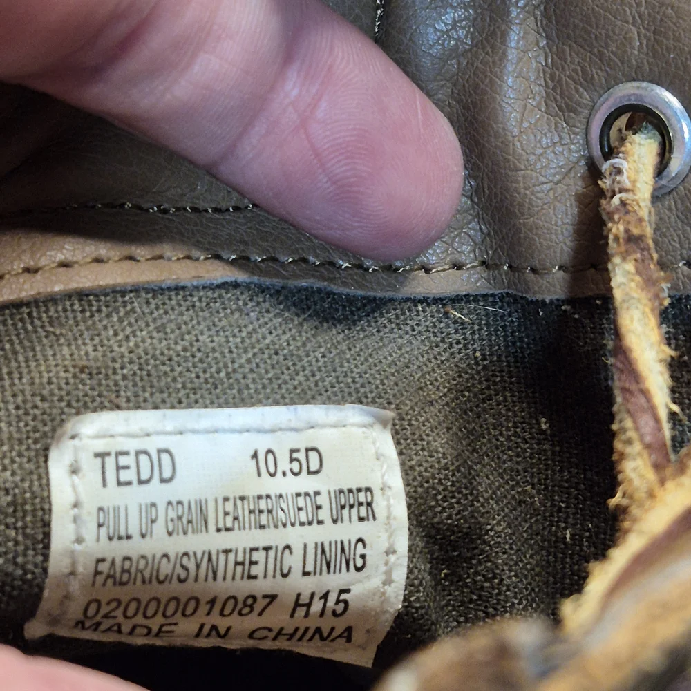 Polo by Ralph Lauren Brown Leather High-Top Sneakers 1349/20
